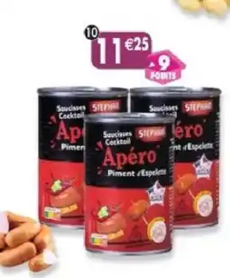 Maximo Lot de 3 boîtes 1/2 de saucisses apéritives au piment offre