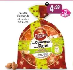 Maximo Couronne des rois amande et perles de sucre offre
