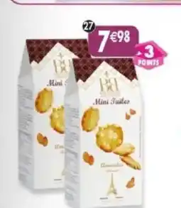 Maximo Lot de 2 étuis de mini tuiles aux amandes offre