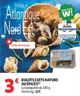 Auchan Supermarché Bulots cuits nature ou épices offre