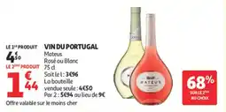 Auchan Supermarché Vin du portugal offre