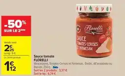 Carrefour Market Florelli - sauce tomate offre