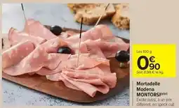 Carrefour Market Montorsi - mortadella modena offre