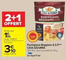 Carrefour Market Casa - parmigiano reggiano a.o.p offre