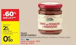 Carrefour Market Pietro castelli - sauces offre