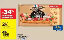 Carrefour Market Croustipate - pinsa offre
