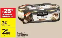 Carrefour Market Marie - tiramisu offre