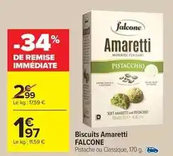 Carrefour Market Biscuits amaretti offre