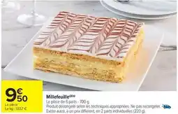 Carrefour Market Millefeuille offre