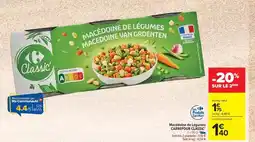 Carrefour Market Carrefour - macédoine de légumes offre