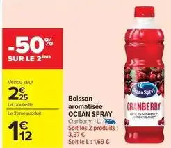 Carrefour Market Ocean spray - boisson aromatisée offre