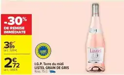 Carrefour Market Loa scié gris - i.g.p. terre du midi offre