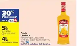 Carrefour Market Old nick - punch offre