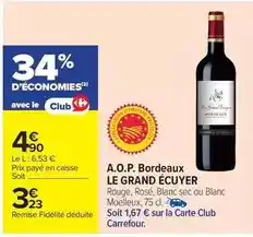 Carrefour Market Carrefour - a.o.p. bordeaux offre