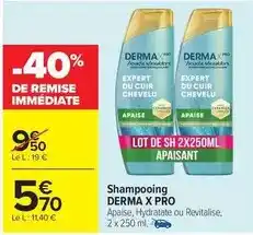 Carrefour Market Bioderma - shampooing derma x pro offre