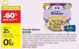 Carrefour Market Blédina - plat bébé r offre