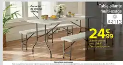 Carrefour Market Artis - table pliante multi-usage offre