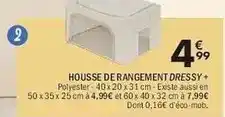 La Foir'Fouille Housse de rangement dressy + offre
