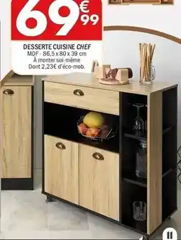 La Foir'Fouille Chef - desserts cuisine offre