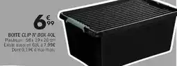 La Foir'Fouille Boite clip n'box 40l offre