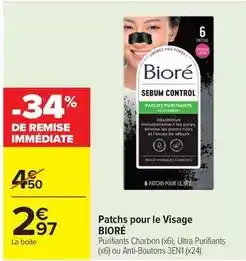Carrefour Drive Look - patchs pour le visage offre