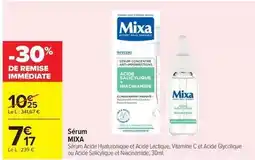 Carrefour Drive Mixa bebé - sérum offre