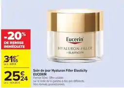 Carrefour Drive Eucerin - soin de jour hyaluron filler elasticity offre