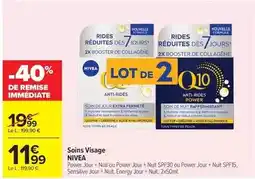Carrefour Drive Nivea - soins visage offre