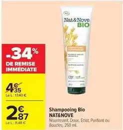 Carrefour Drive Shampooing bio offre