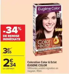 Carrefour Drive Eugène color - coloration color & eclat offre