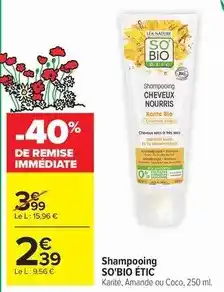 Carrefour Drive Lea - shampooing offre