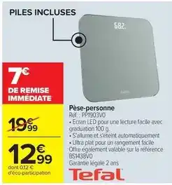 Carrefour Drive Facile - pèse-personne offre