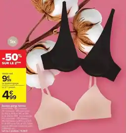 Carrefour Drive Tex - soutien-gorge femme offre