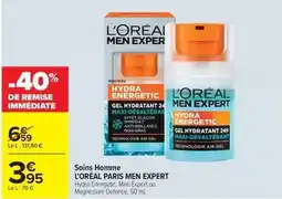 Carrefour Drive L'oréal - soins homme offre