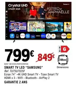 E.Leclerc Samsung - smart tv led offre