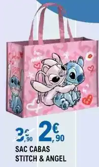 E.Leclerc Stitch - sac cabas & angel offre