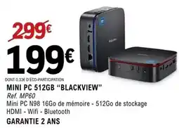 E.Leclerc Mini pc 512gb offre