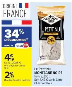 E.Leclerc Dim - tabouret pliant noir offre