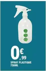 E.Leclerc Spray plastique offre