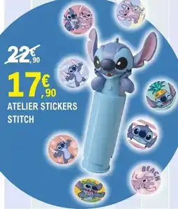 E.Leclerc Stitch - atelier stickers offre