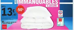 E.Leclerc E.leclerc - le couette 140x200 cm + 1 brieille savoie offre