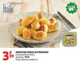 Auchan Supermarché Gnocchis farcis au fromage offre