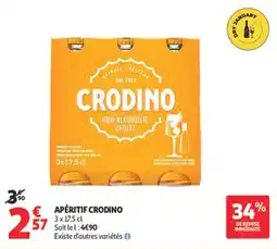 Auchan Supermarché Apéritif crodino offre