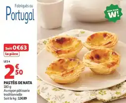 Auchan Supermarché Pastéis de nata offre