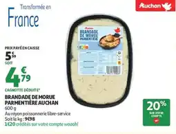 Auchan Supermarché Brandade de morue parmentière auchan offre