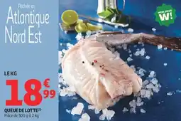 Auchan Supermarché Queue de lotte offre