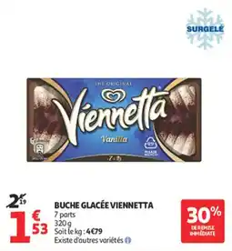 Auchan Supermarché Buche glacée viennetta offre