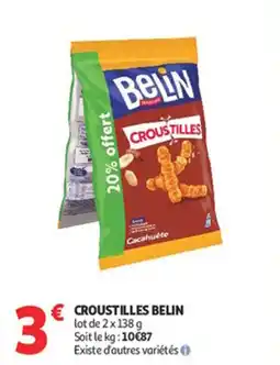 Auchan Supermarché Croustilles belin offre