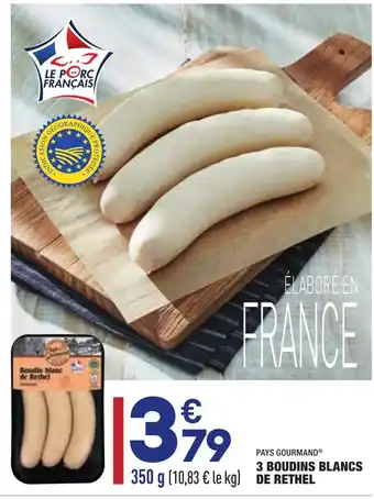 ALDI 3 Boudins Blancs de Rethel offre