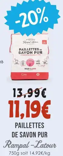 Naturalia Rampal-latour paillettes de savon pur offre